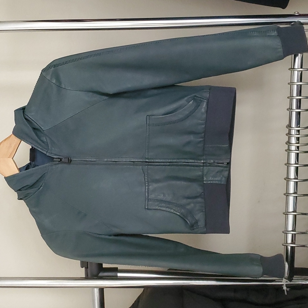 Joes jeans leather jacket